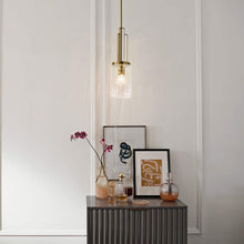 Load image into Gallery viewer, Kimrose Mini Pendant Light in bedroom.
