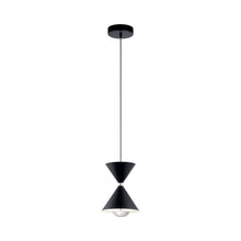 Load image into Gallery viewer, Kordan LED Mini Pendant Light in Large/Matte Black.
