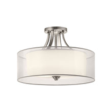 Load image into Gallery viewer, Lacey Semi Flush Mount Ceiling Light in 4-Light/Antique Pewter.
