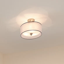 Load image into Gallery viewer, Lacey Semi Flush Mount Ceiling Light in Detail.
