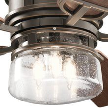 Load image into Gallery viewer, Lyndon Patio LED Ceiling Fan in Detail.
