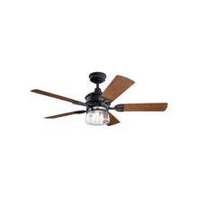 Load image into Gallery viewer, Lyndon Patio LED Ceiling Fan in Detail.

