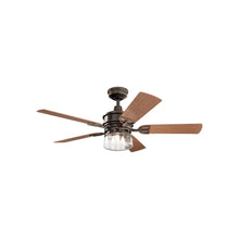 Load image into Gallery viewer, Lyndon Patio LED Ceiling Fan in Detail.
