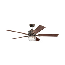 Load image into Gallery viewer, Lyndon Patio LED Ceiling Fan in Detail.
