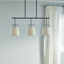 Load image into Gallery viewer, Marika Linear Pendant Light in Detail.

