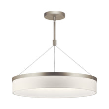 Load image into Gallery viewer, Mercel LED Pendant Light in Medium/Satin Nickel.
