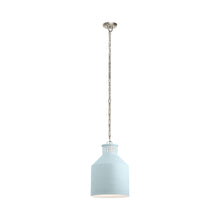 Load image into Gallery viewer, Montauk Pendant Light in Light Blue.
