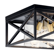 Load image into Gallery viewer, Moorgate Flush Mount Ceiling Light in Detail.
