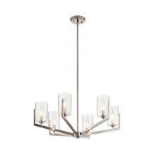 Load image into Gallery viewer, Nye Chandelier in Classic Pewter.
