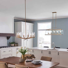 Load image into Gallery viewer, Nye Chandelier in living room.
