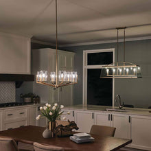 Load image into Gallery viewer, Nye Chandelier in living room.
