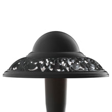 Load image into Gallery viewer, Pierced Dome LED Path Light in Detail.
