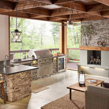 Load image into Gallery viewer, Rana LED Ceiling Fan in kitchen.

