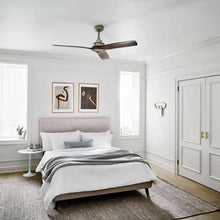 Load image into Gallery viewer, Ried Ceiling Fan in bedroom.
