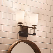 Load image into Gallery viewer, Rosalind Vanity Wall Light in Detail.

