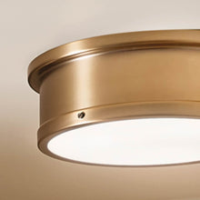 Load image into Gallery viewer, Serca Flush Mount Ceiling Light in Detail.
