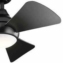 Load image into Gallery viewer, Sola LED Ceiling Fan in Detail.
