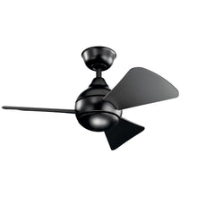 Load image into Gallery viewer, Sola LED Ceiling Fan in Detail.
