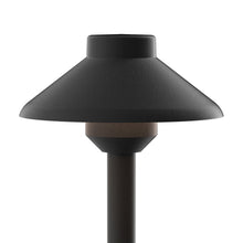 Load image into Gallery viewer, Stepped Dome LED Path Light in Detail.
