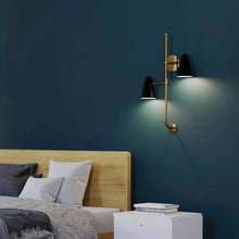Load image into Gallery viewer, Sylvia Wall Light in bedroom.
