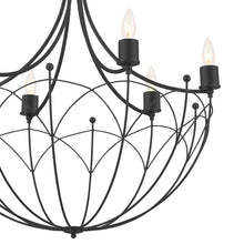 Load image into Gallery viewer, Topiary Chandelier in Detail.
