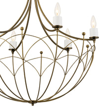 Load image into Gallery viewer, Topiary Chandelier in Detail.

