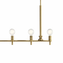 Load image into Gallery viewer, Torvee Linear Pendant Light in Detail.
