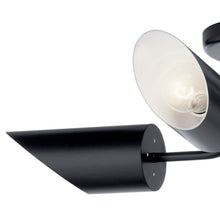 Load image into Gallery viewer, Trentino Semi Flush Mount Ceiling Light in Detail.
