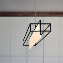 Load image into Gallery viewer, Vega LED Linear Pendant Light in Detail.
