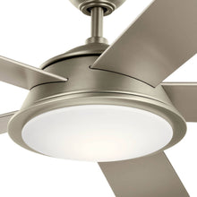 Load image into Gallery viewer, Verdi LED Ceiling Fan in Detail.
