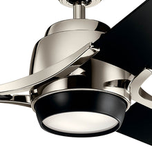 Load image into Gallery viewer, Zeus LED Ceiling Fan in Detail.
