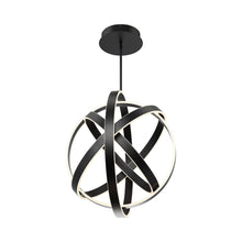 Load image into Gallery viewer, Kinetic LED Pendant Light in Black (Small).

