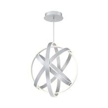 Load image into Gallery viewer, Kinetic LED Pendant Light in Titanium (Small).
