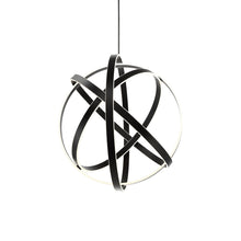Load image into Gallery viewer, Kinetic LED Pendant Light in Detail.
