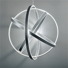 Load image into Gallery viewer, Kinetic LED Pendant Light in Detail.

