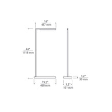 Load image into Gallery viewer, Klee LED Floor Lamp - line drawing.
