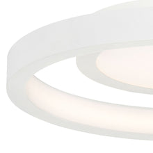 Load image into Gallery viewer, Knock Out LED Flush Mount Ceiling Light Detail.
