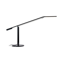 Load image into Gallery viewer, Equo LED Desk Lamp in Black.
