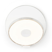 Load image into Gallery viewer, Gravy Hardwire LED Wall Light in Chrome and Matte White.
