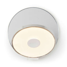 Load image into Gallery viewer, Gravy Hardwire LED Wall Light in Chrome and Silver.
