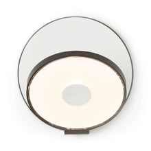 Load image into Gallery viewer, Gravy Hardwire LED Wall Light in Metallic Black and Matte White.
