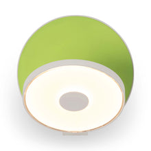 Load image into Gallery viewer, Gravy Hardwire LED Wall Light in Matte White and Matte Green.
