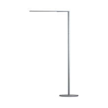 Load image into Gallery viewer, Lady7 LED Floor Lamp in Silver.
