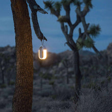 Load image into Gallery viewer, Mr. GO! Outdoor LED Lantern in Outdoor Area.
