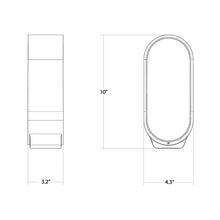 Load image into Gallery viewer, Mr. GO! Outdoor LED Lantern - line drawing.
