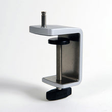 Load image into Gallery viewer, One-piece Desk Clamp in Silver.
