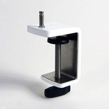 Load image into Gallery viewer, One-piece Desk Clamp in White.
