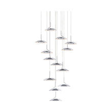 Load image into Gallery viewer, Royyo LED Multi Light Pendant Light in 13-Light/Chrome.
