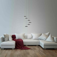 Load image into Gallery viewer, Royyo LED Multi Light Pendant Light in living room.
