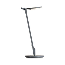 Load image into Gallery viewer, Splitty LED Desk Lamp in Matte Grey/Standard Desk Base.
